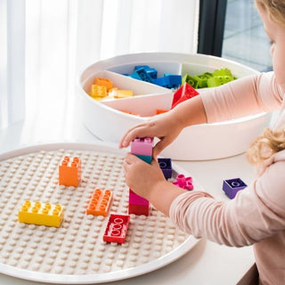 Inspire My Play Building Block Mat - Stone