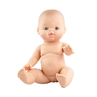 Paola Reina Girl Doll with Heless Sage Green Dress - 34cm