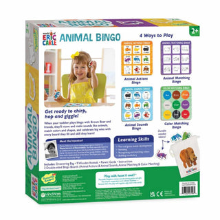 Peaceable Kingdom Brown Bear Animal Bingo