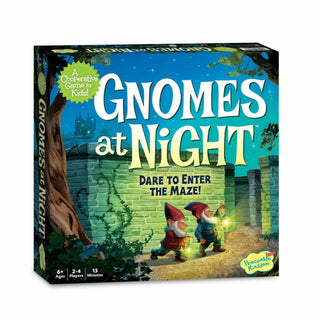 Peaceable Kingdom Gnomes At Night
