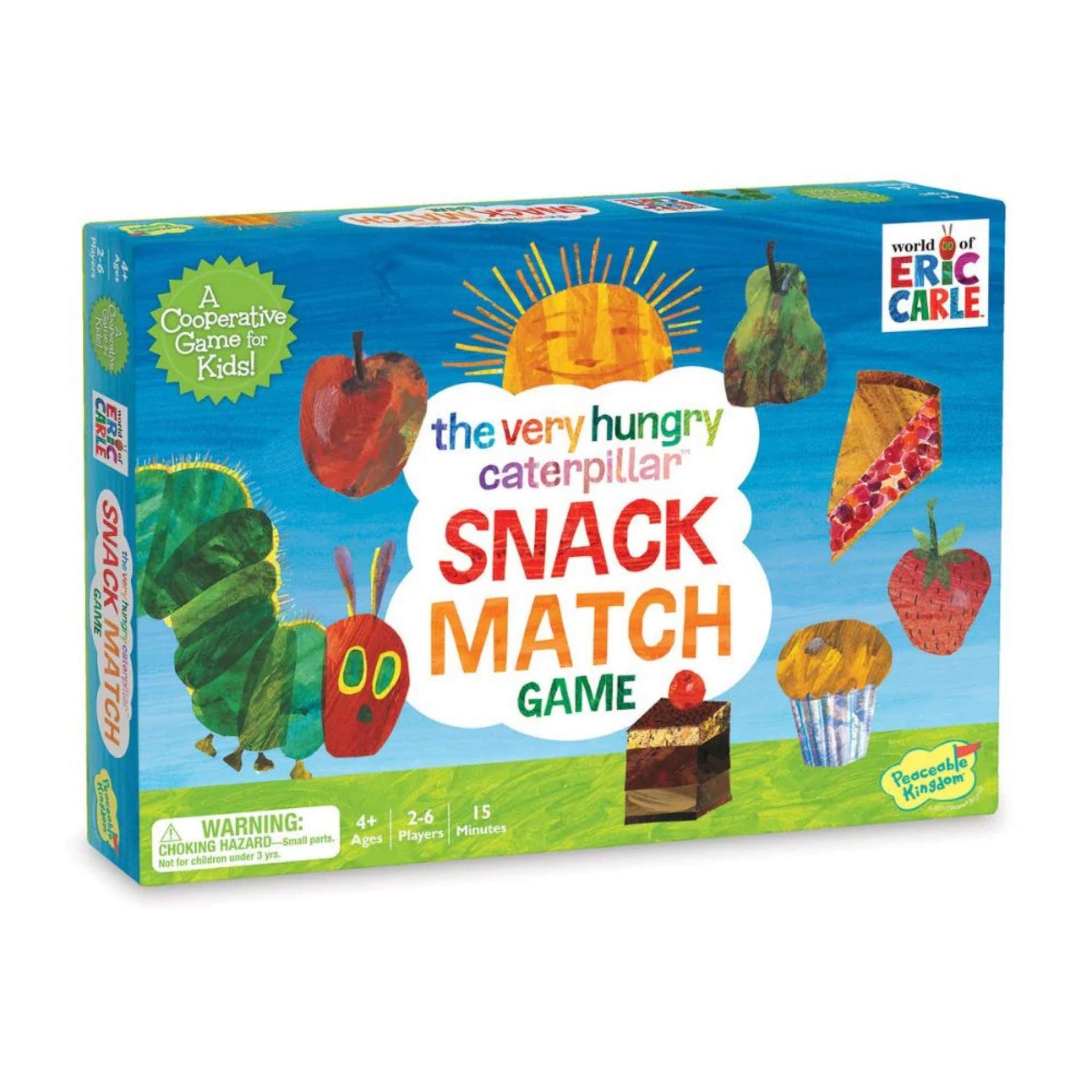 Peaceable Kingdom The Very Hungary Caterpillar Snack Match