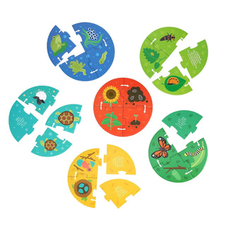 Petit Collage Discovery Puzzle - Life Cycle