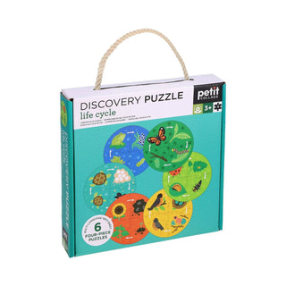 Petit Collage Discovery Puzzle - Life Cycle