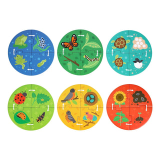 Petit Collage Discovery Puzzle - Life Cycle