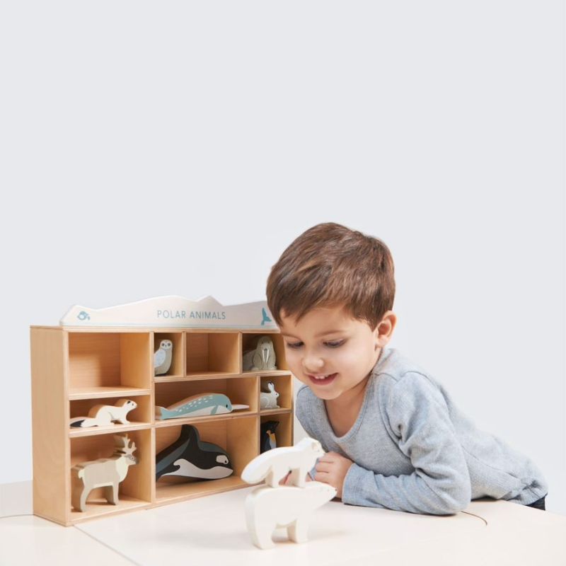 Tender Leaf Polar Animals Shelf