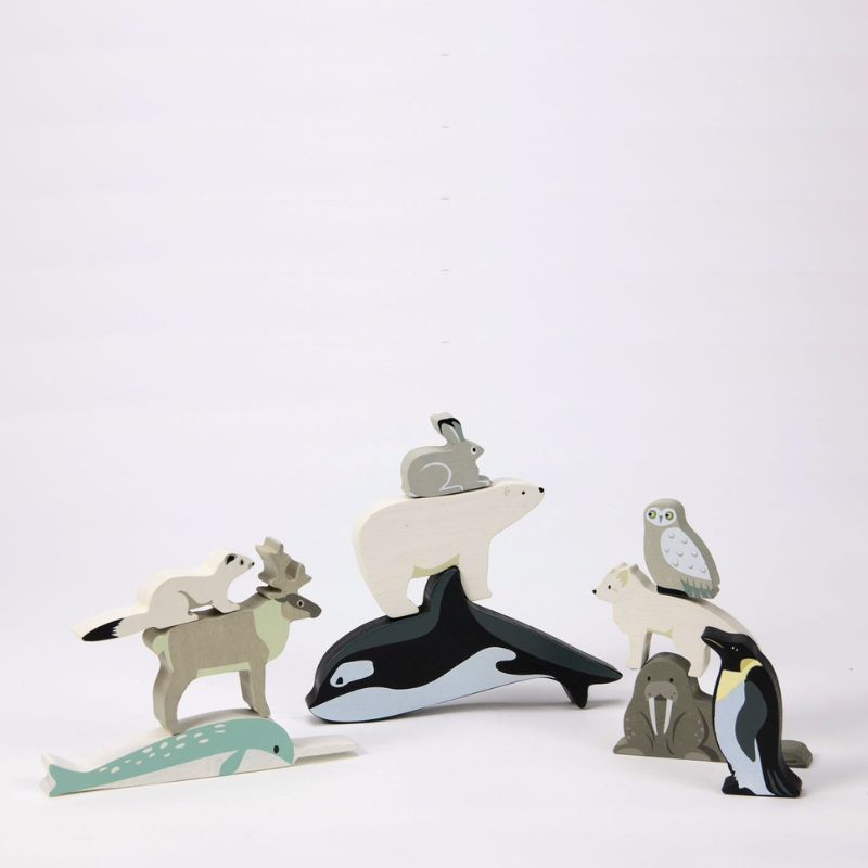 Tender Leaf Polar Animals Shelf