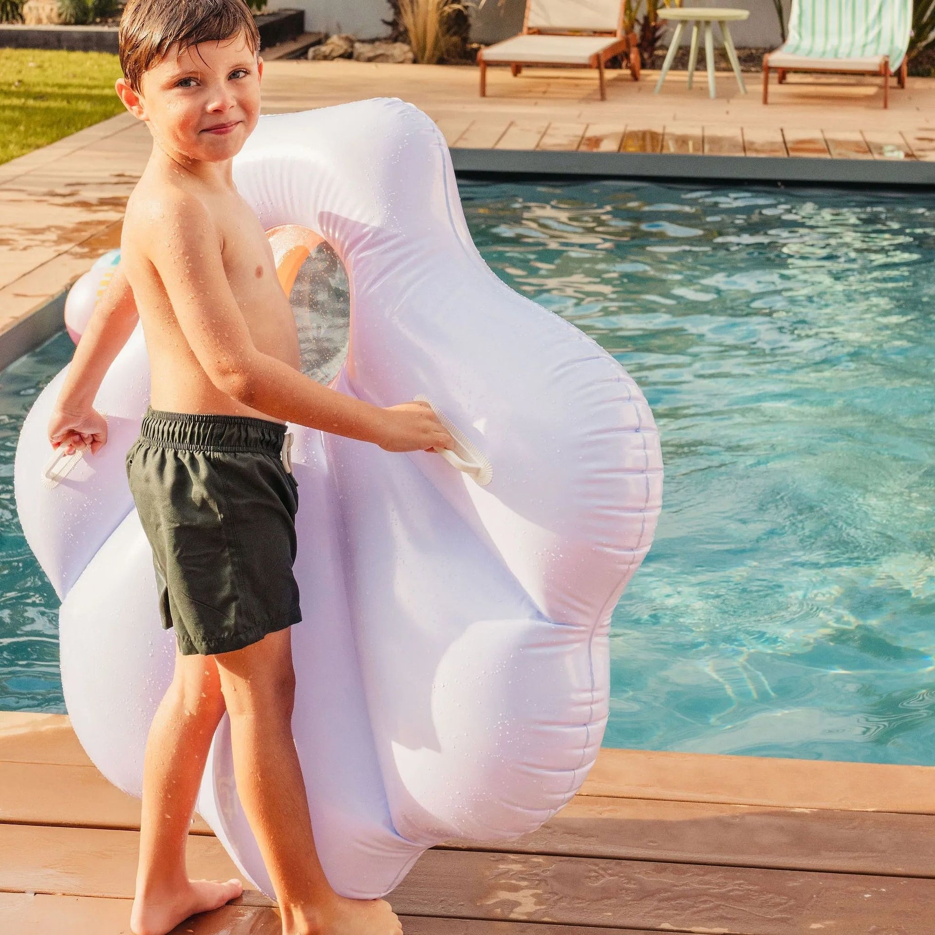 Quut Pool Float - Seashell