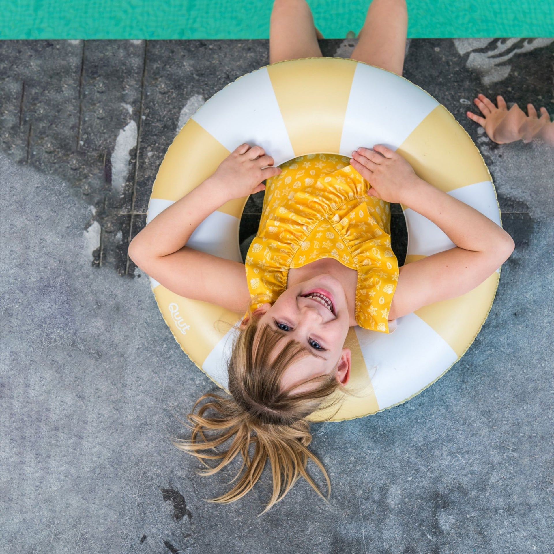 Quut Swim Ring - Banana Blue