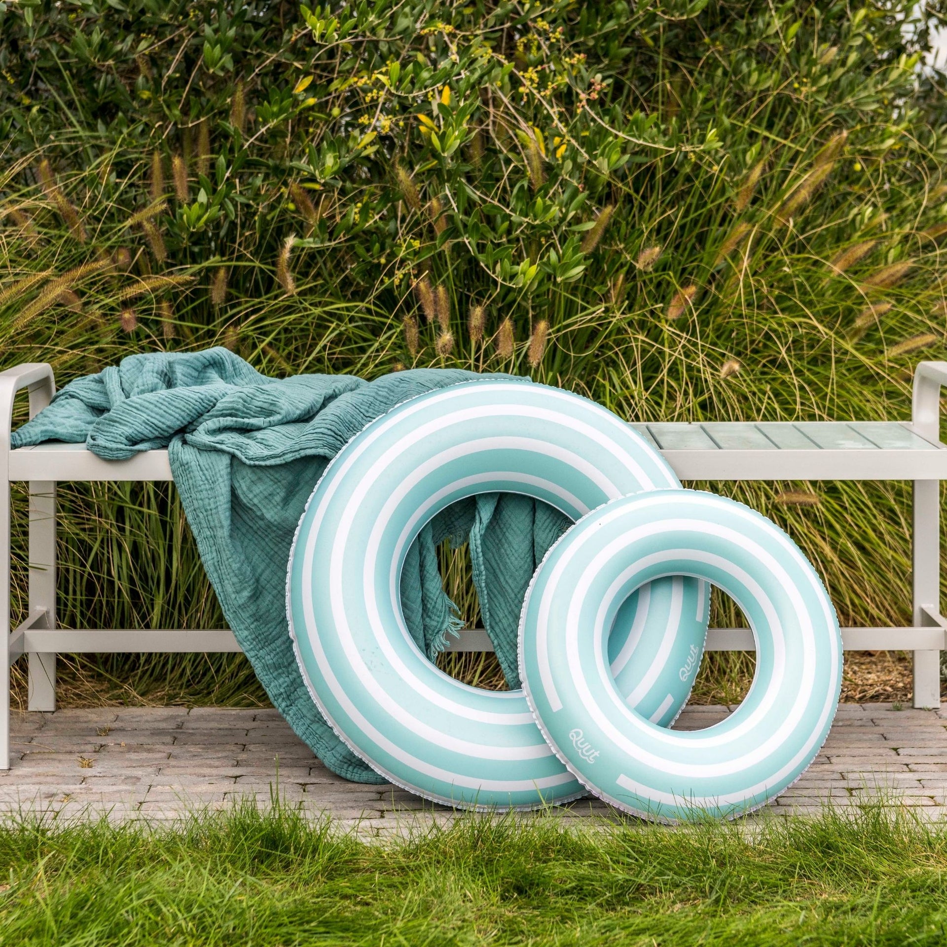 Quut Swim Ring - Garden Green