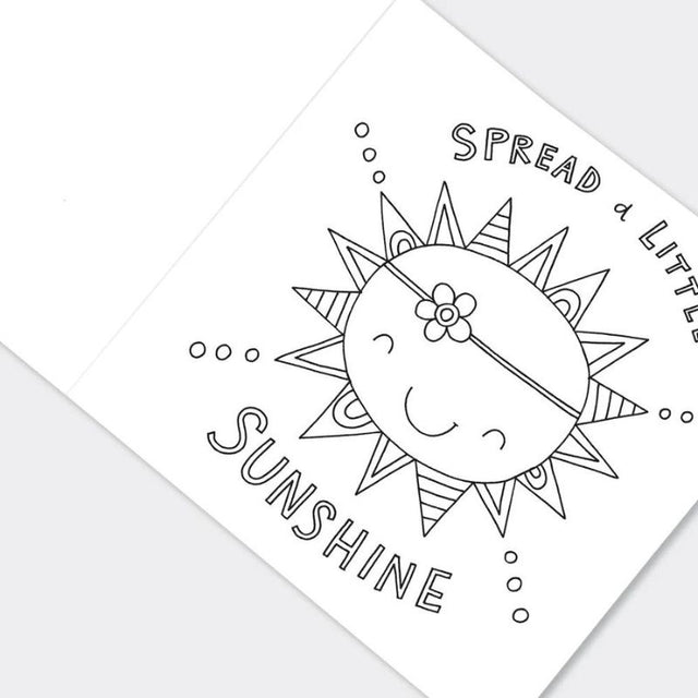 Rachel Ellen Designs Colouring Book of Happiness