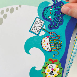 Rachel Ellen Designs Sticker Scene Book - Love Our Planet