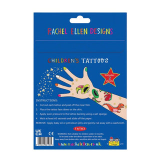 Rachel Ellen Designs Dinosaur Temporary Tattoos