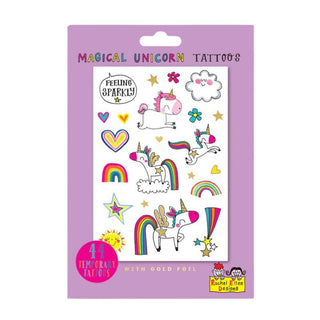 Rachel Ellen Designs Magical Unicorn Temporary Tattoos