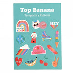 Rex London - Top Banana Temporary Tattoos (2 Sheets)