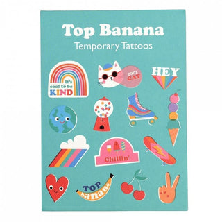 Rex London Temporary Tattoos - Top Banana