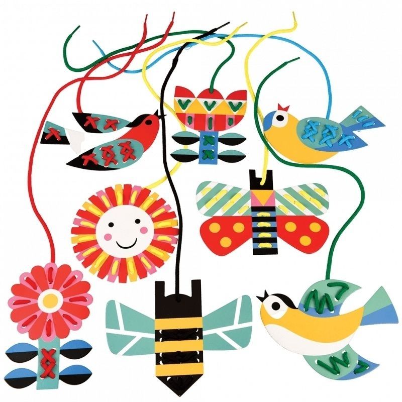 Rex London - Cardboard Learn To Stitch Activity