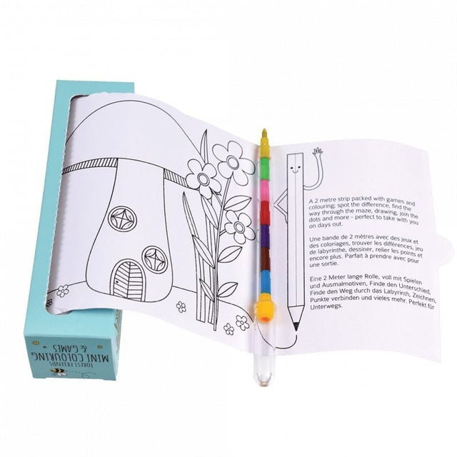 Rex London - Forest Friends Mini Colouring And Games