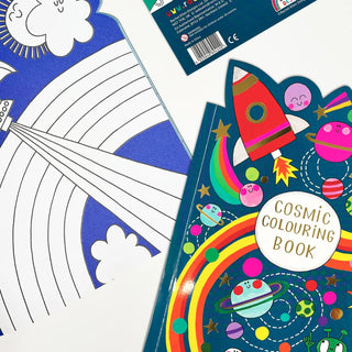 Rachel Ellen Cosmic Colouring Book With Stickers