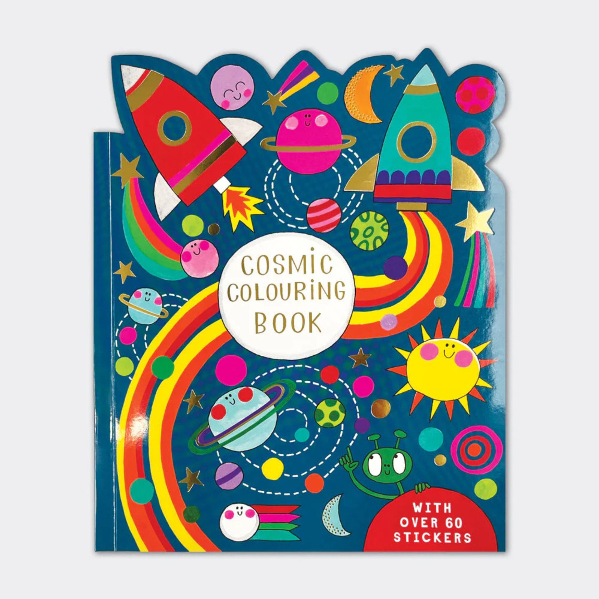 Rachel Ellen Cosmic Colouring Book With Stickers