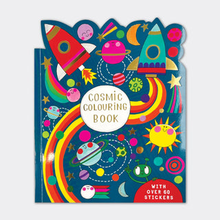 Rachel Ellen Cosmic Colouring Book With Stickers