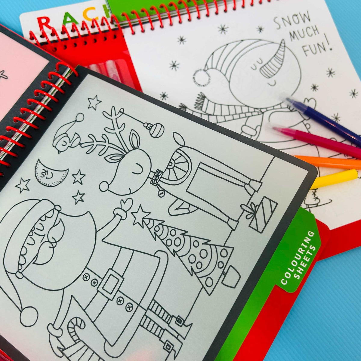 Rachel Ellen Designs Christmas Activity Book