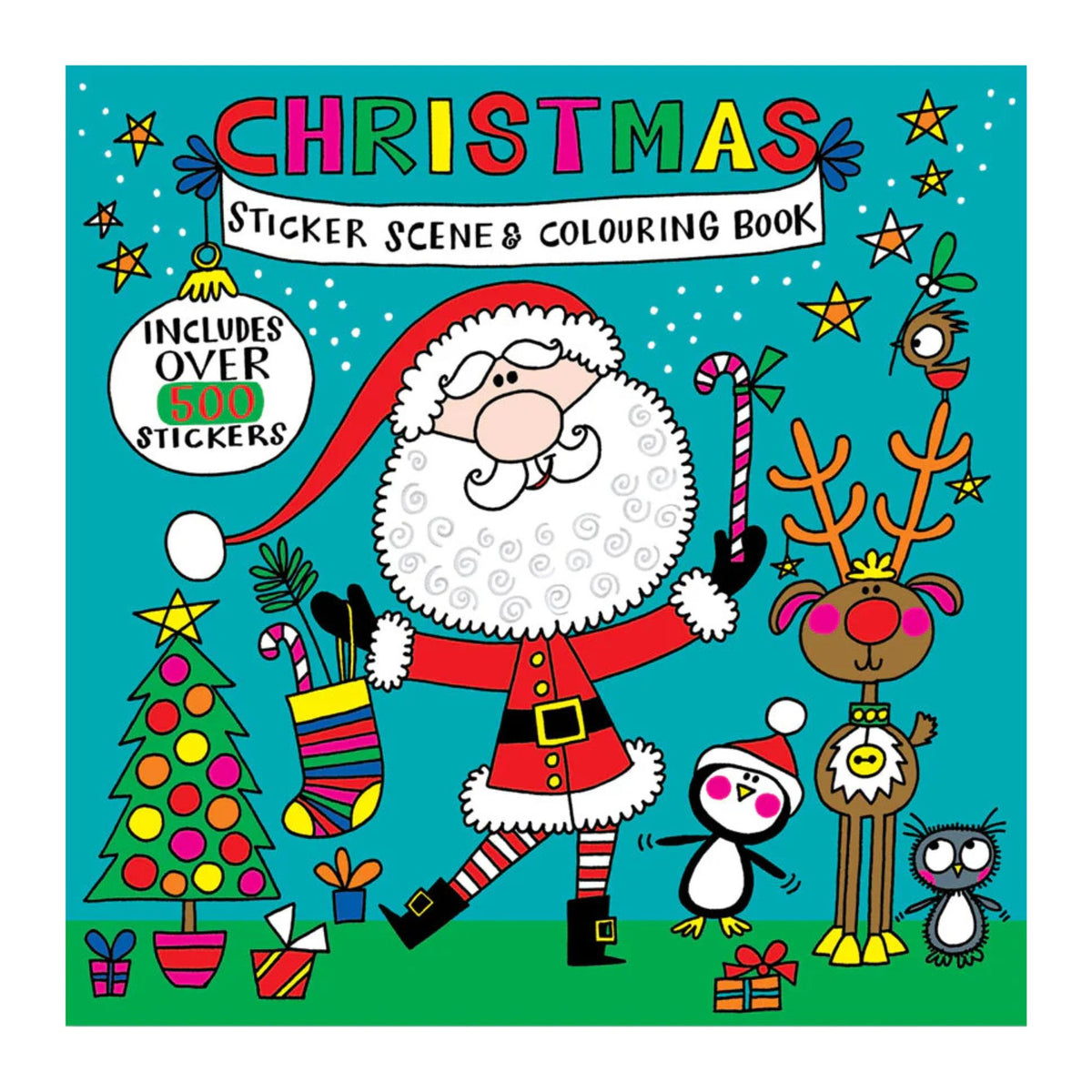 Rachel Ellen Designs Christmas Sticker Scene Book