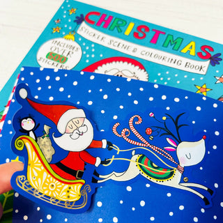Rachel Ellen Designs Christmas Sticker Scene Book