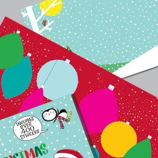 Rachel Ellen Designs Christmas Sticker Scene Book