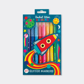 Rachel Ellen Designs Glitter Markers - Cosmic