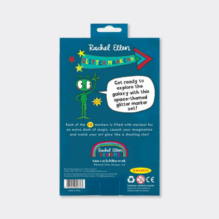 Rachel Ellen Designs Glitter Markers - Cosmic