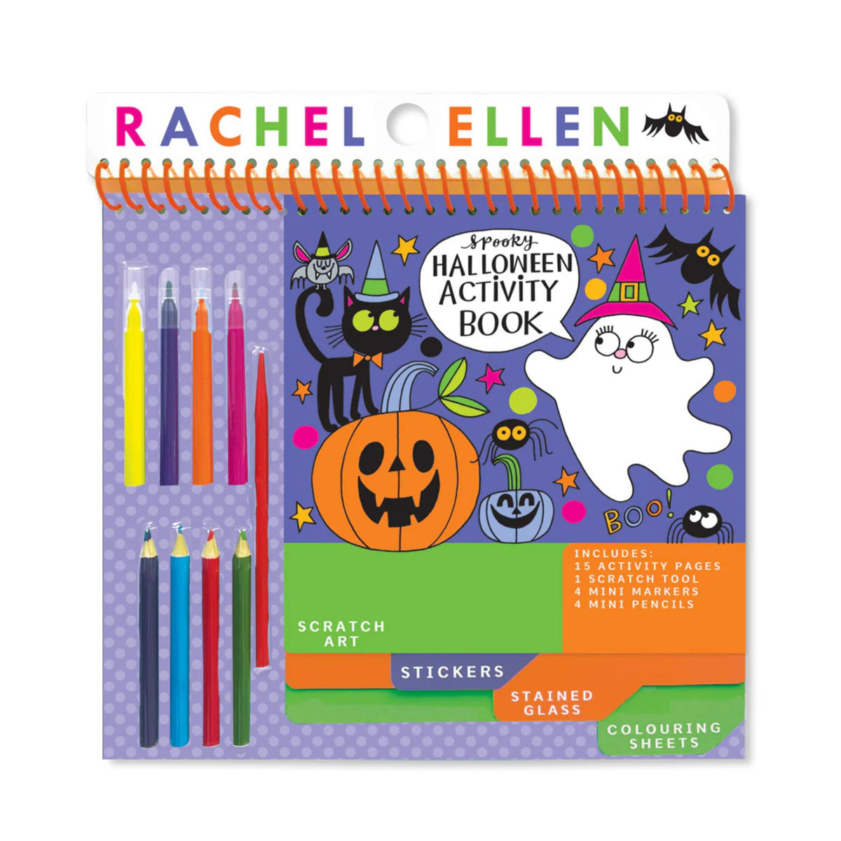 Rachel Ellen Designs Halloween Activity Book