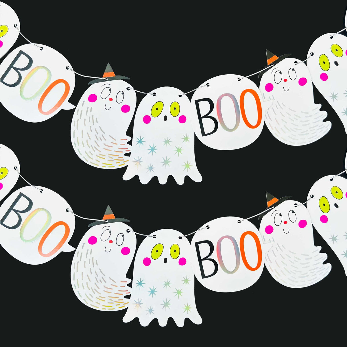 Rachel Ellen Designs Halloween Ghosts Bunting