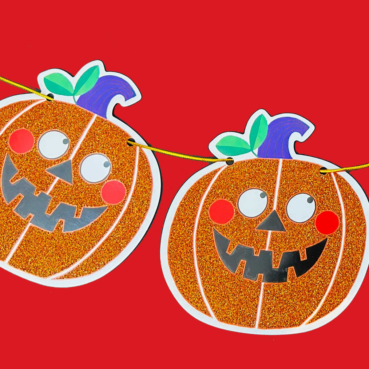 Rachel Ellen Designs Halloween Pumpkin Bunting