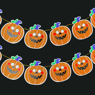 Rachel Ellen Designs Halloween Pumpkin Bunting