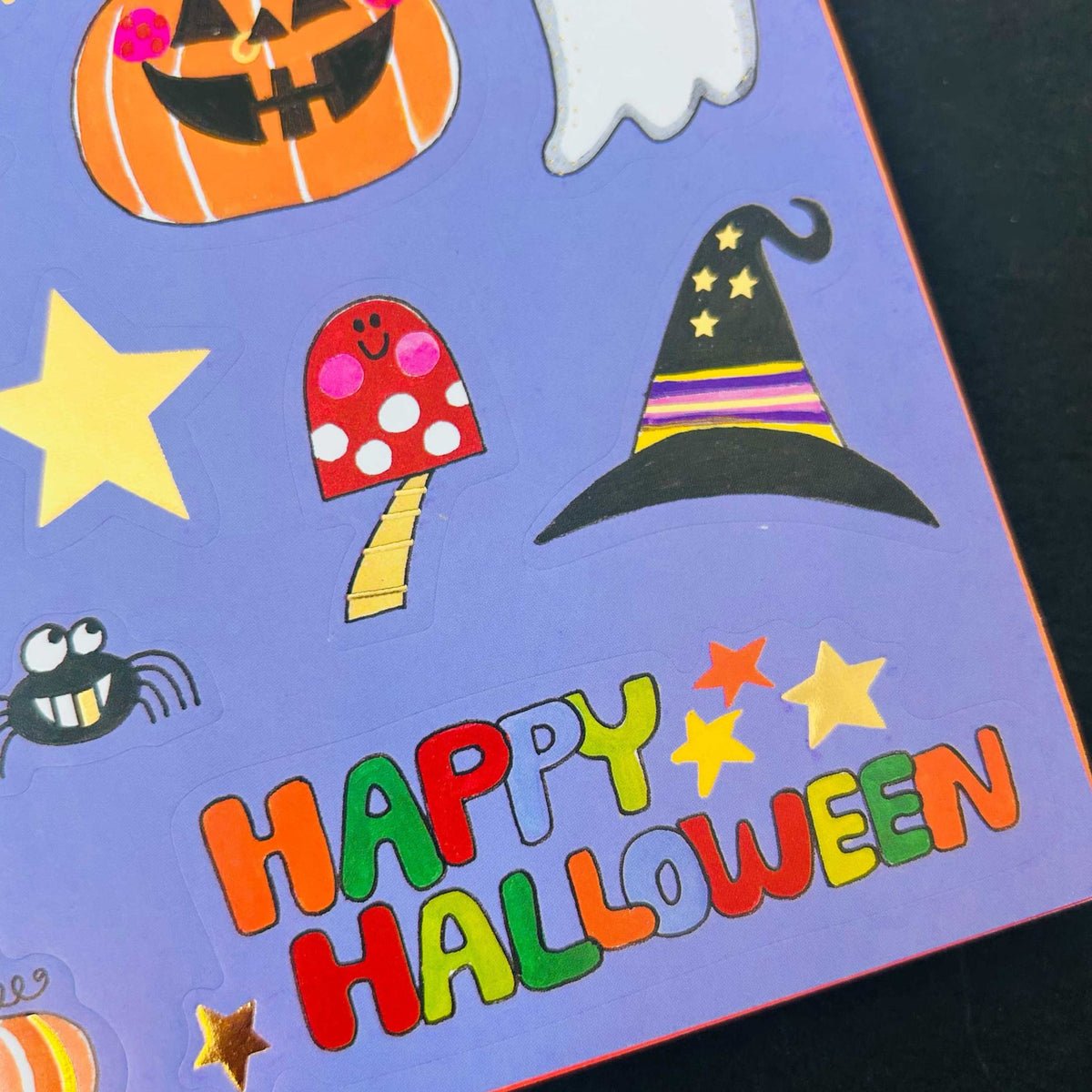 Rachel Ellen Designs Halloween Colouring Book with Stickers