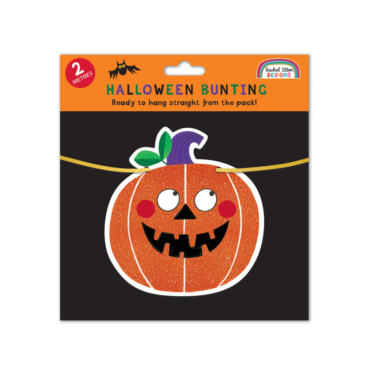 Rachel Ellen Designs Halloween Pumpkin Bunting