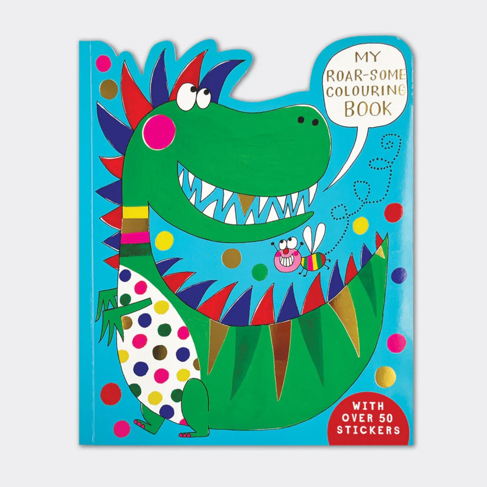 Rachel Ellen Designs Dinosaur Colouring Book With Stickers