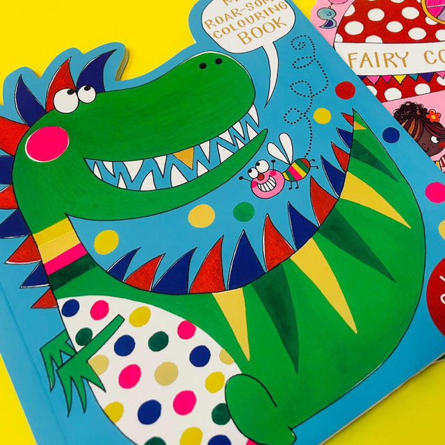 Rachel Ellen Dinosaur Colouring Book With Stickers