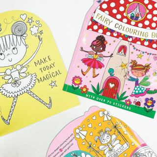 Rachel Ellen Designs Fairy Colouring Book With Stickers