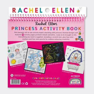 Rachel Ellen Fairytale Princess Activity Book