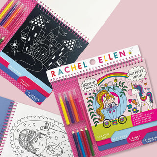 Rachel Ellen Fairytale Princess Activity Book