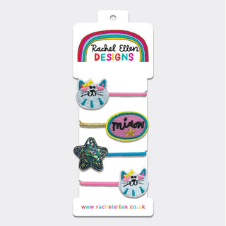 Rachel Ellen Designs Hair Elastics - Cats