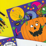 Rachel Ellen Designs Halloween Colouring Book