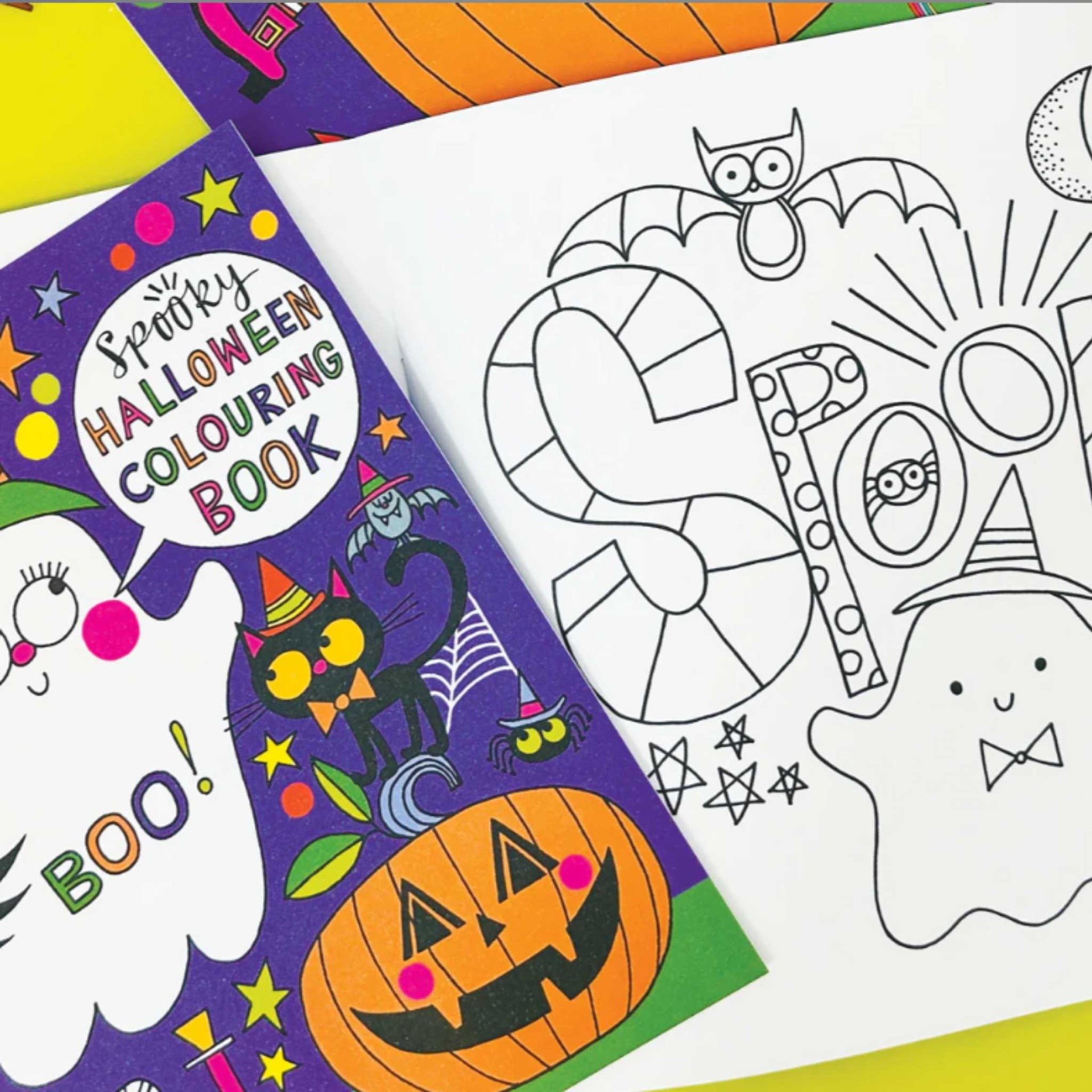Rachel Ellen Designs Halloween Colouring Book