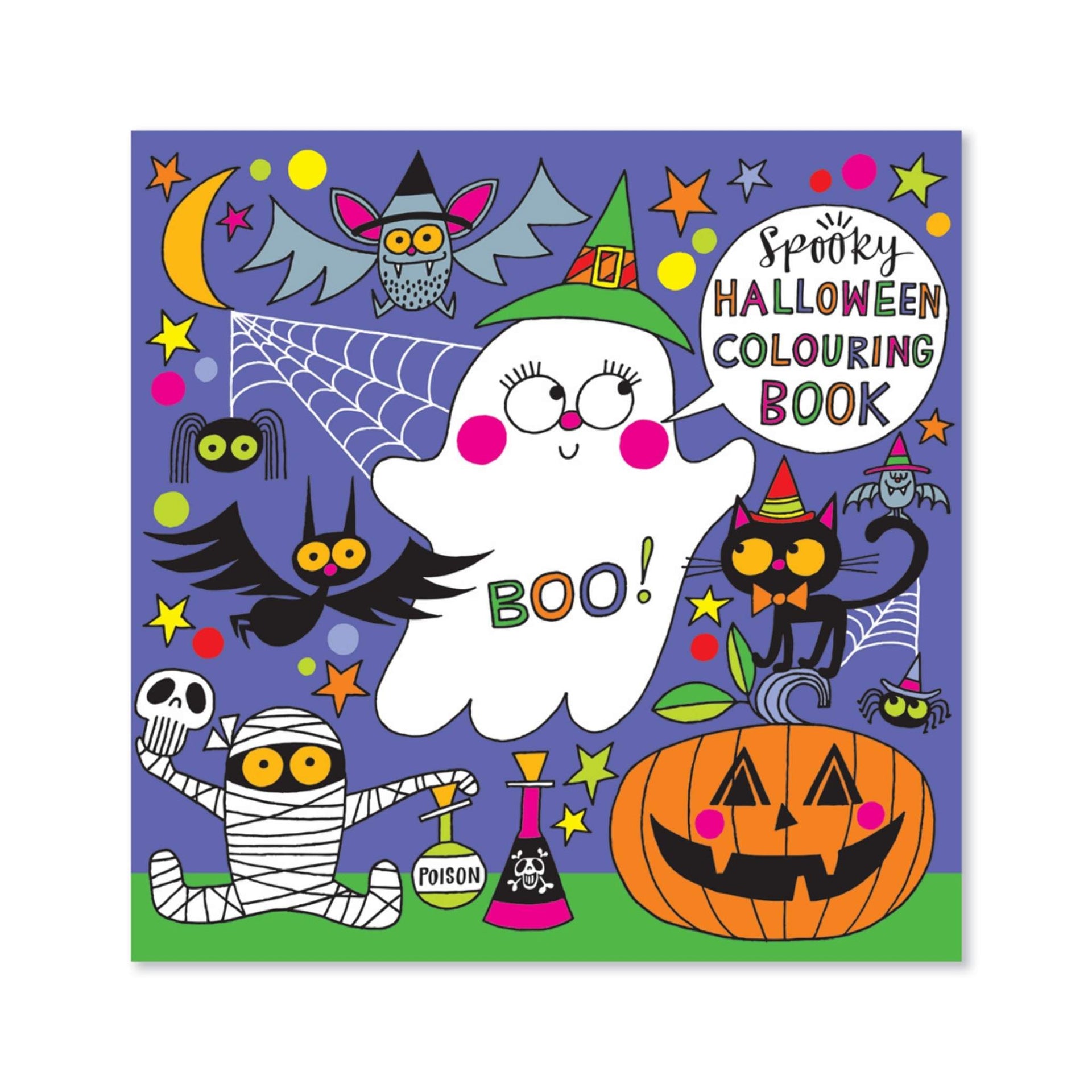 Rachel Ellen Designs Halloween Colouring Book