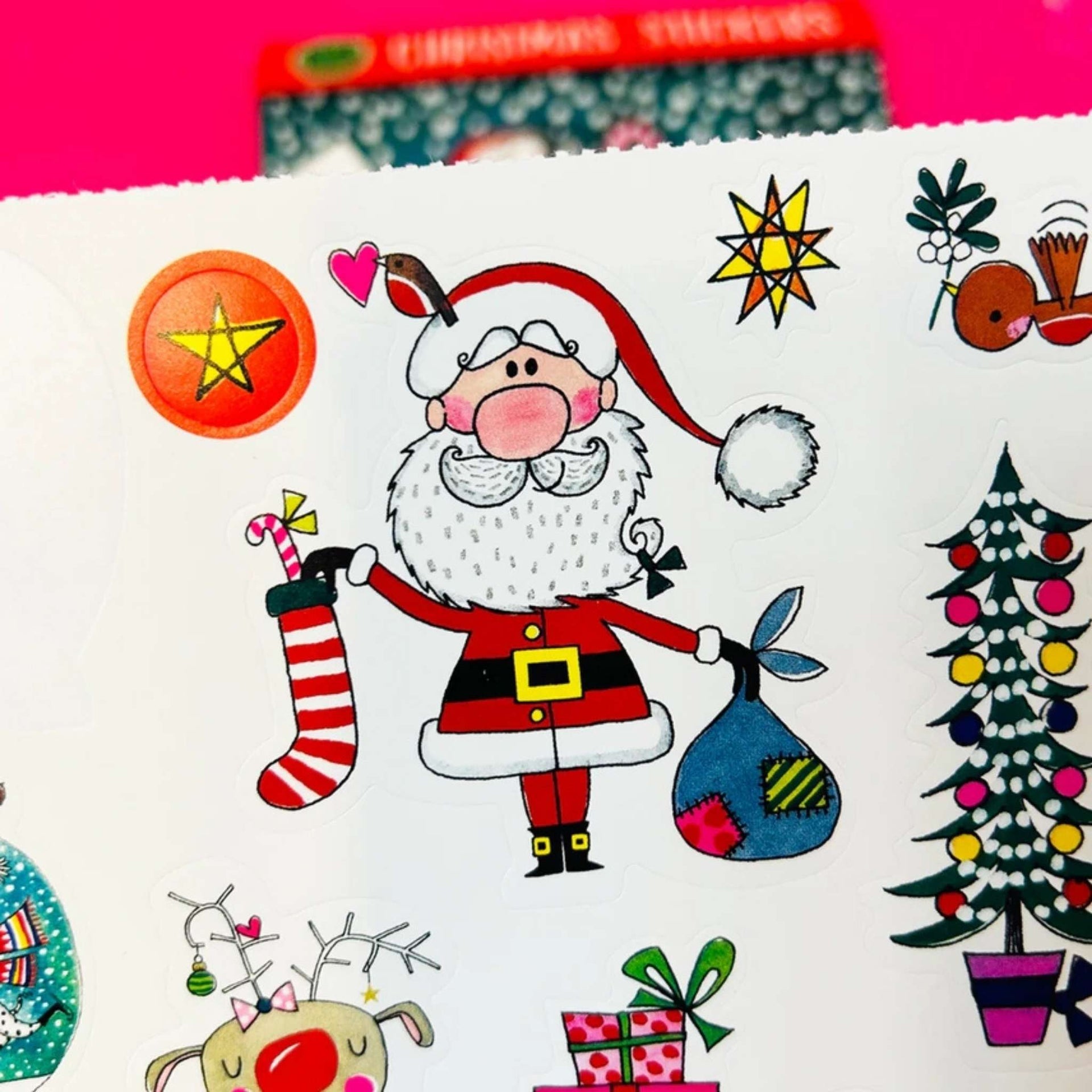 Rachel Ellen Designs Christmas Stickers