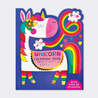 Rachel Ellen Unicorn Colouring Book With Stickers