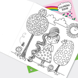 Rachel Ellen Designs Fairytale Princess Colouring Book