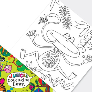Rachel Ellen Designs Jungle Colouring Book