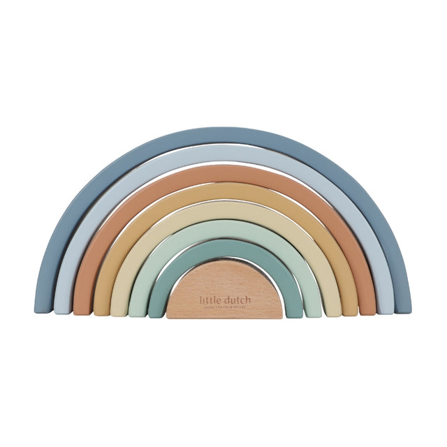 Little Dutch Rainbow Stacker - Forest Friends